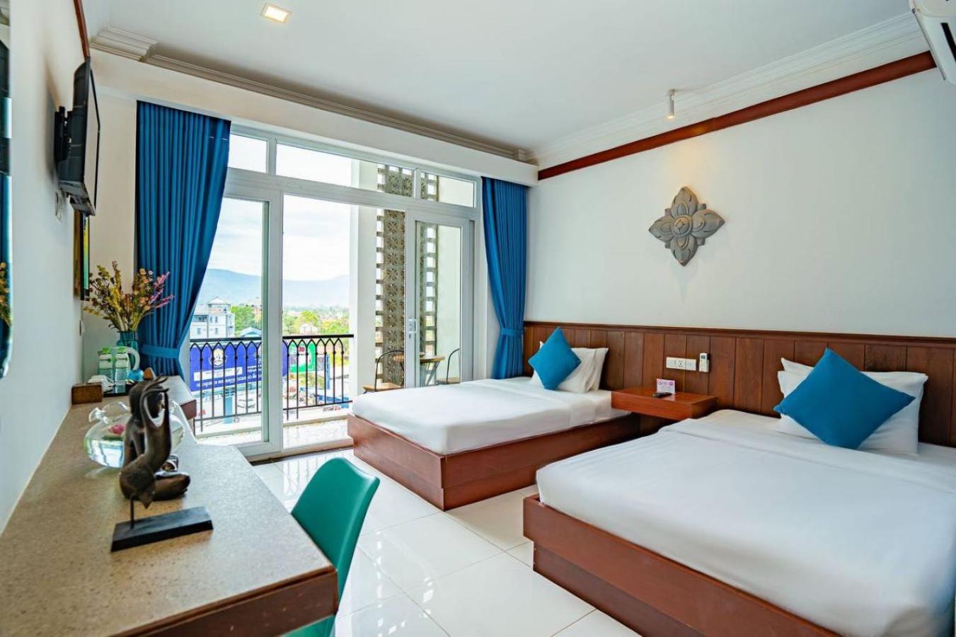 Отель Kampot View Boutique Экстерьер фото